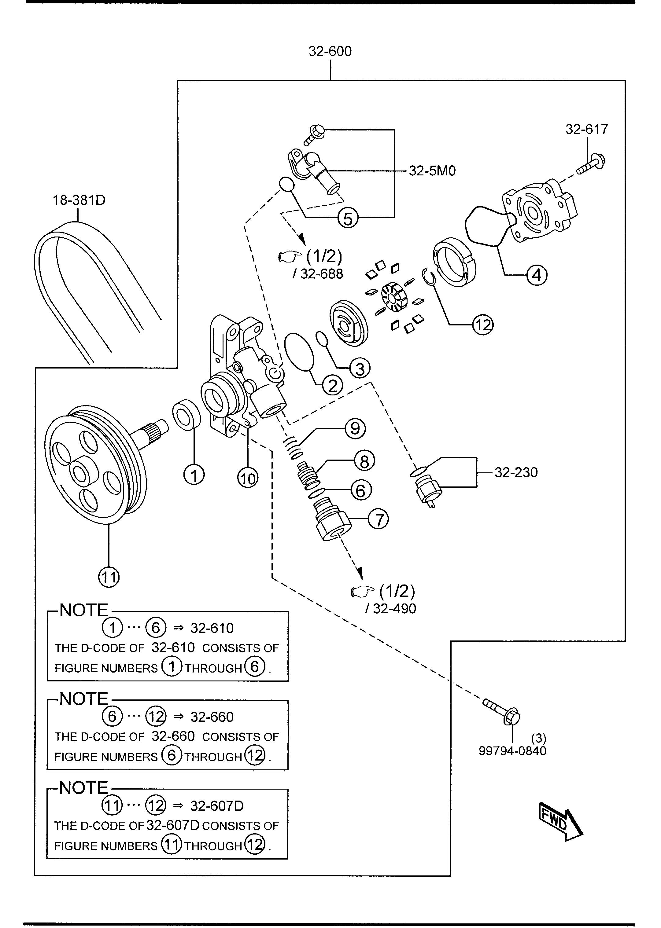 Mazda CX-9 Power Steering Return Hose. Groans, BPower, Whines ...