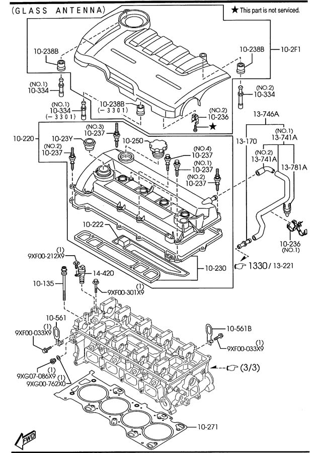 Mazda Mazda 6 Engine Variable Valve Timing (VVT) Solenoid - L3K914420A ...