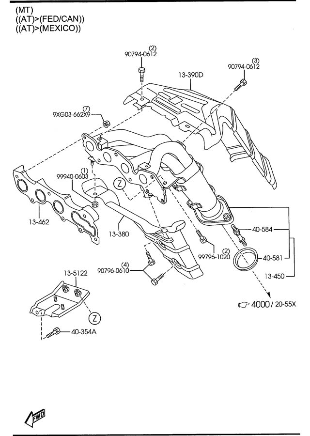 Mazda Mazda 6 Bolt and WAS. Bolt and Washer, Flange - 907940612 | Jim ...