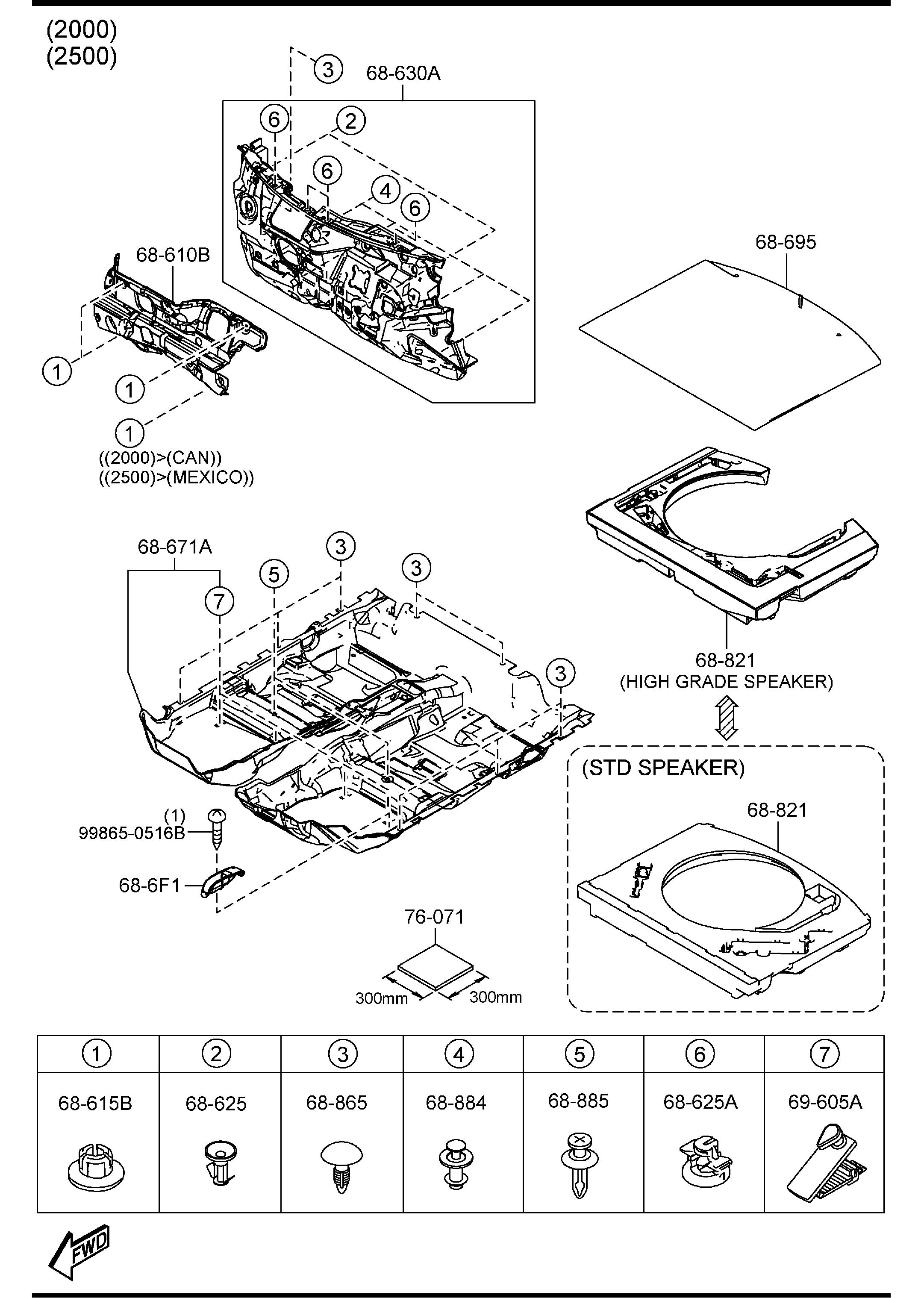 Mazda parts usa