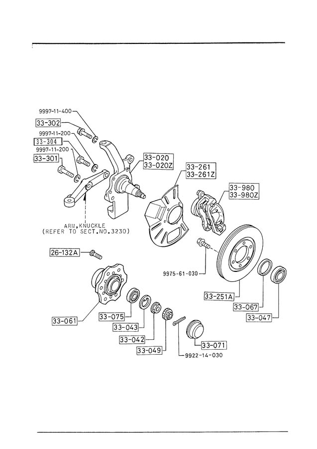 Mazda B2600 Front Hub. Hub, Wheel. 2wd. All Models. B2000. B2200. B2600 ...