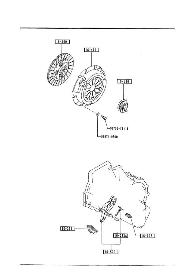 B31116520a Mazda Clutch Release Arm Fork Clutch Release Release