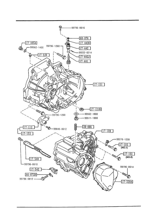 1992 Mazda MX-3 Gear, Drive. CUSTOM - F40117441 | Jim Ellis Mazda Parts ...