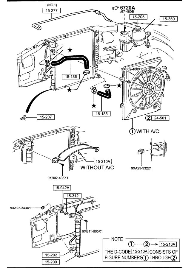 Mazda B3000 Engine Diagram Cooling System