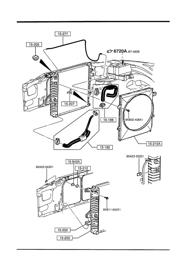 Mazda B3000 Engine Diagram Cooling System