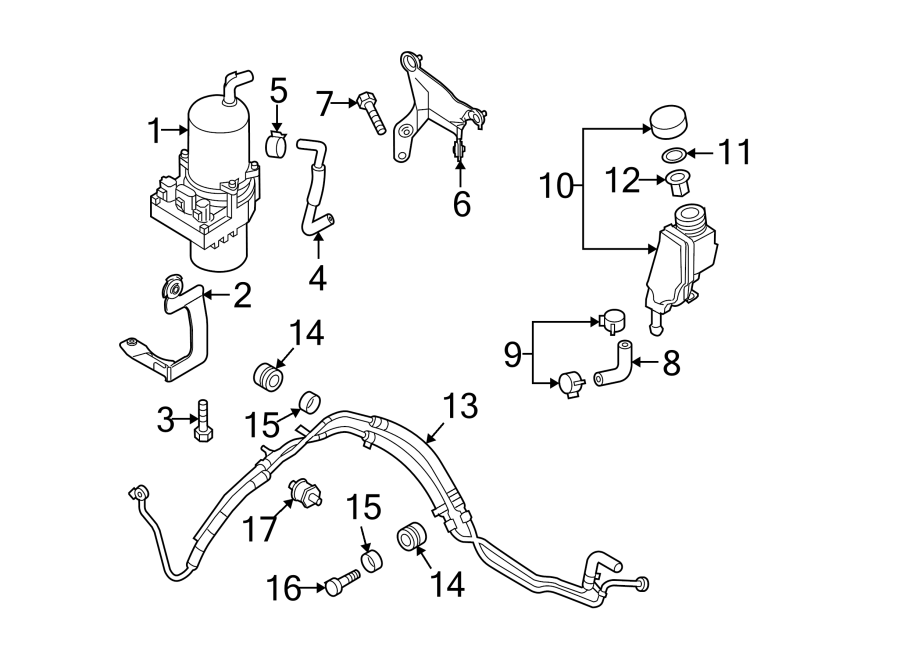 2010 Mazda Mazda 3 Power Steering Pump. Whines, Groans, BPower BBM532600A Jim Ellis Mazda