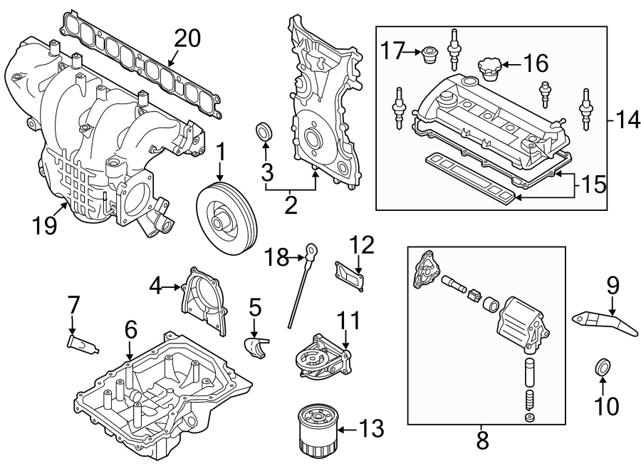 2010 Mazda Mazda 3 Engine Oil Filter. MARK, MARKTOKYO, ROK  LF0514302B