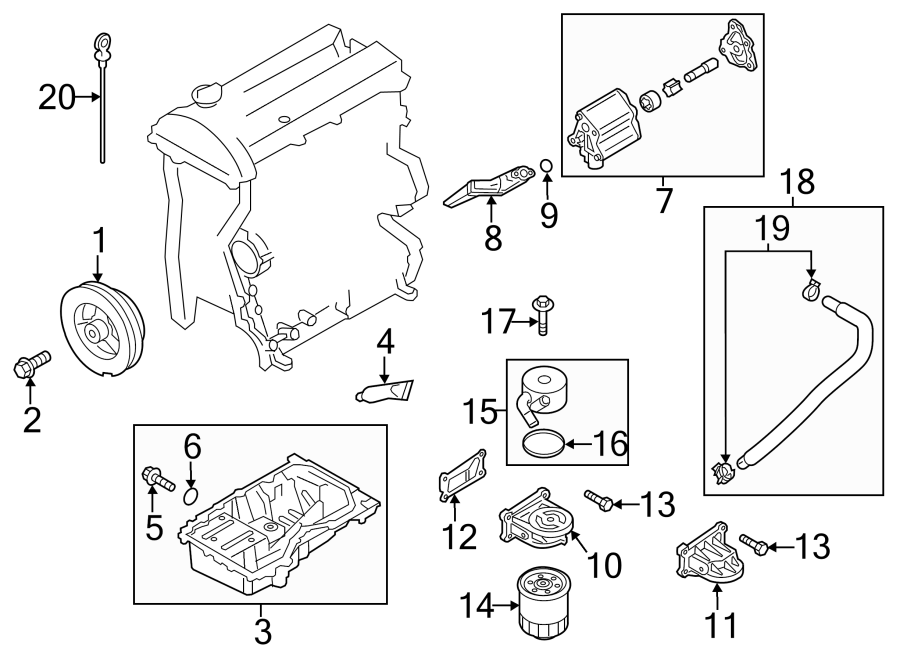 2015 Mazda Engine Oil Dipstick. 2.5 Liter - L3g610450f 