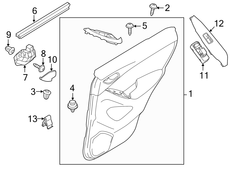 Mazda CX5 Panel right (r), outer  front door  KD5358031  Jim Ellis